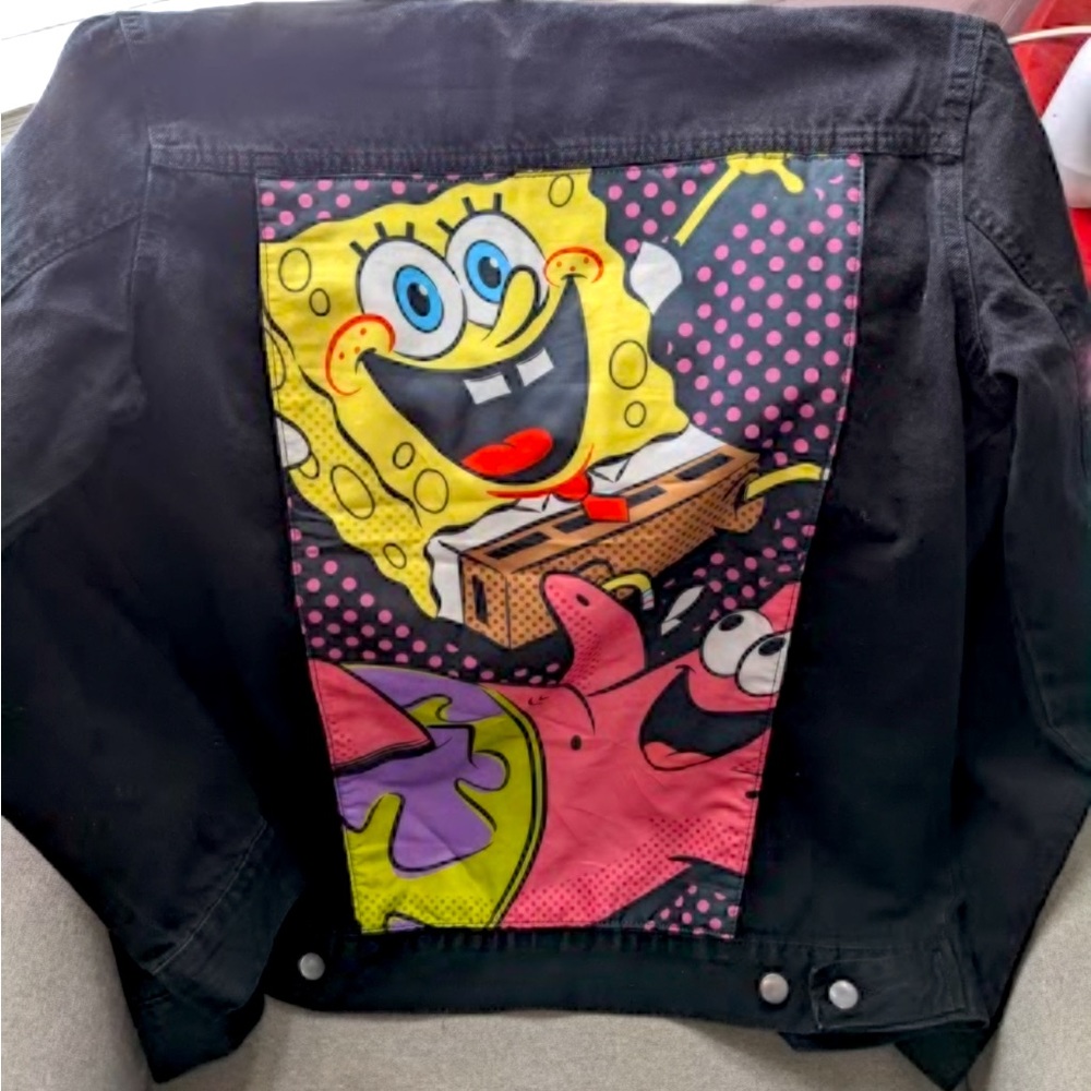 SpongeBob jean jacket